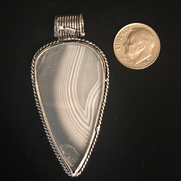 Botswana Agate Pendant - Picture 4 of 4